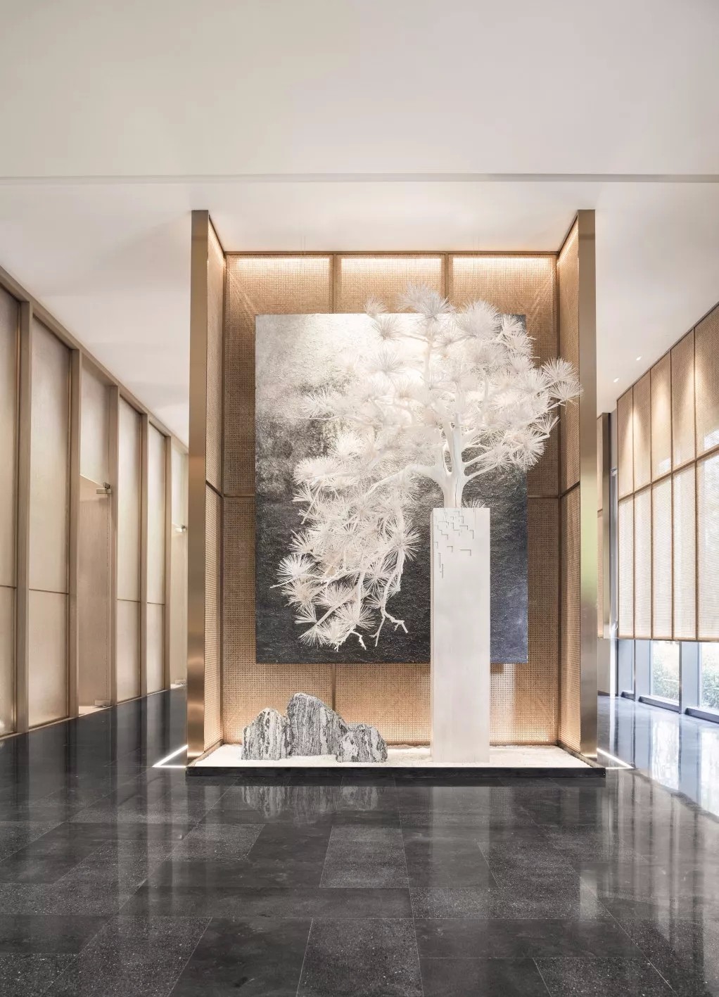 0815 新中式玄关景观l