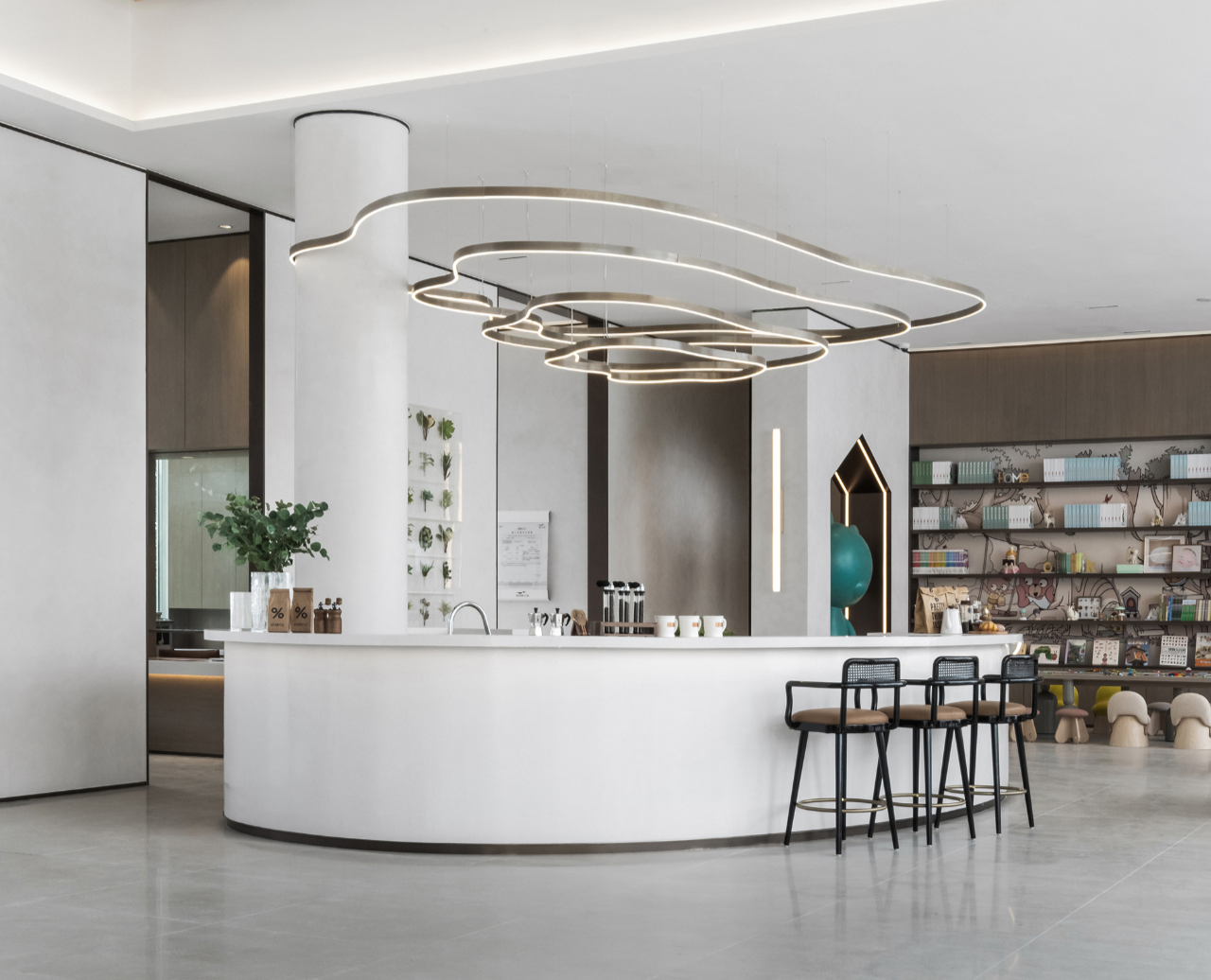 1111售楼处吧台区