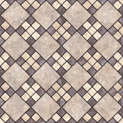 方形地砖拼花高清贴图