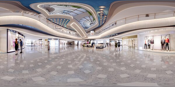 hdr 商场购物中心室内高清贴图
