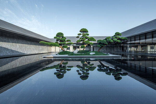 中式庭院外景高清贴图