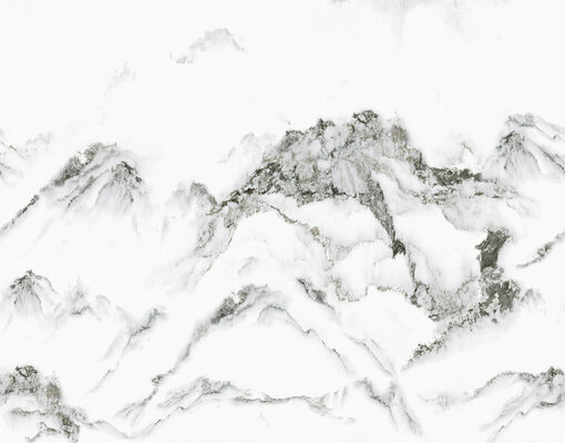 白色山水大理石高清贴图