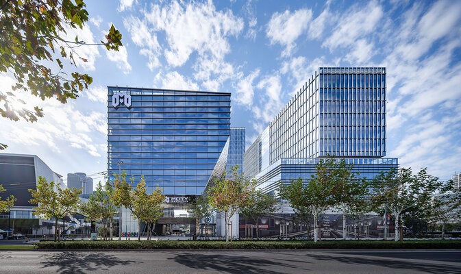 白天城市外景全景3d贴图下载[id:115560320]_建e室内设计网
