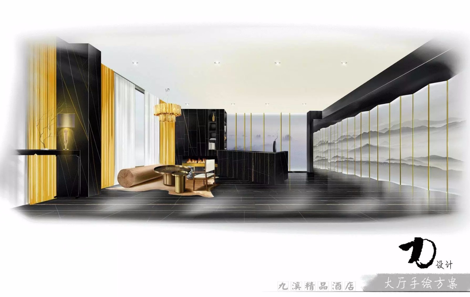 杭州溪中溪度假酒店设计-设计案例-建E室内设计网