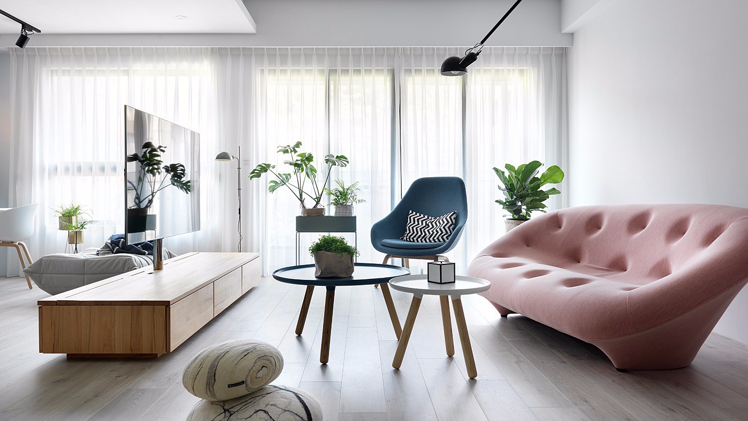 清新色彩打造的明丽北欧住宅 北鸥设计 设计头条