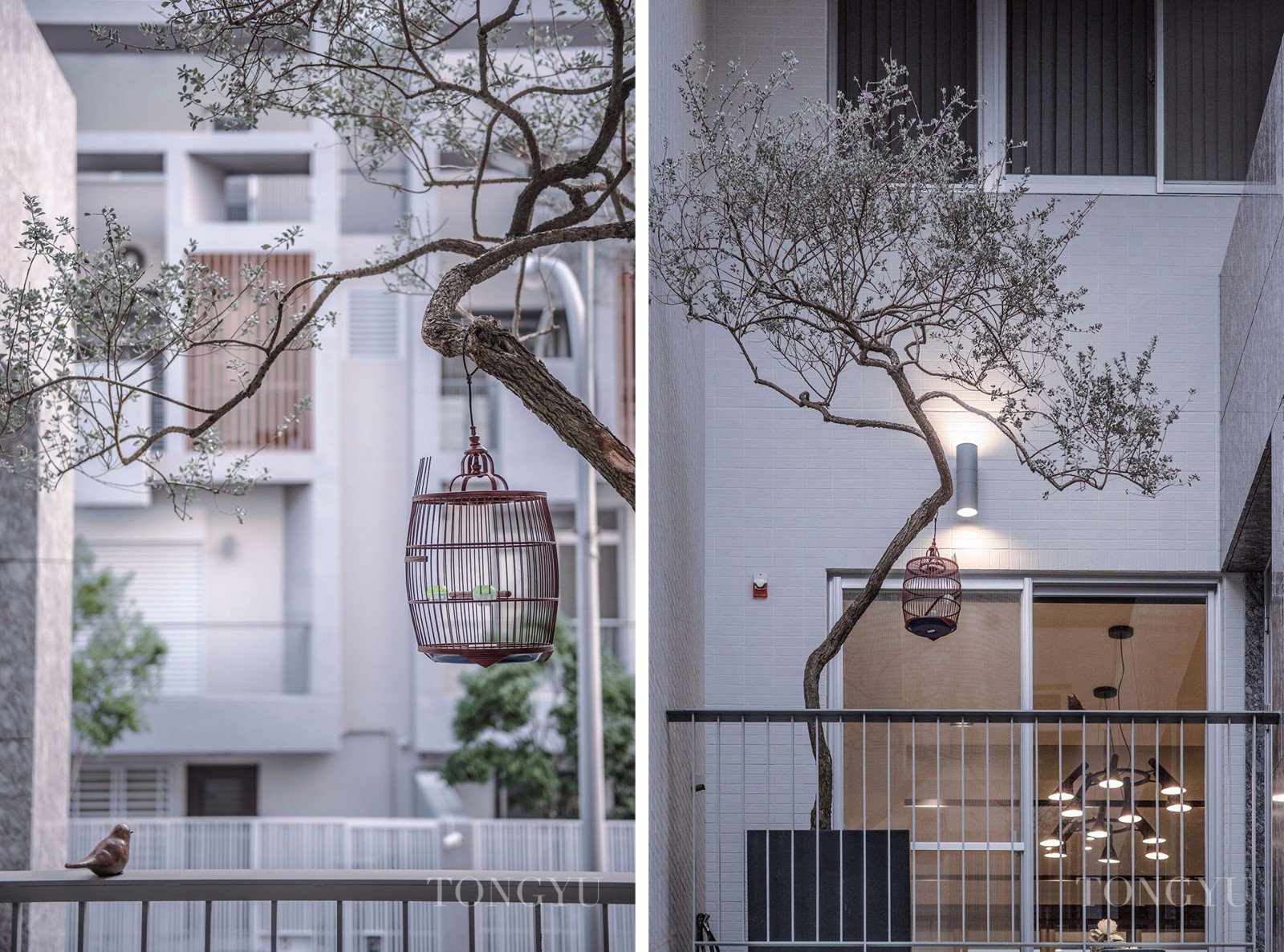 深喻恬静 · 自然共生——台湾现代别墅样板房