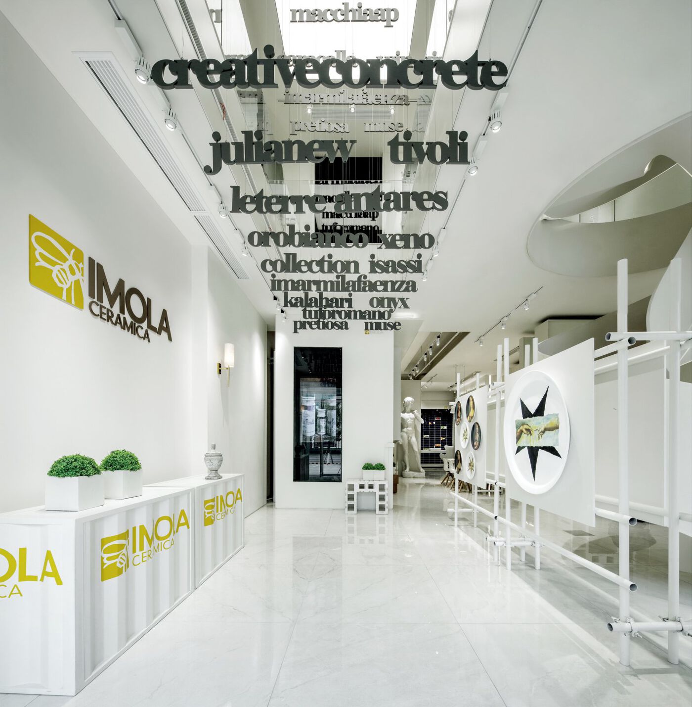 意大利 IMOLA 陶瓷展陈空间设计设计案例