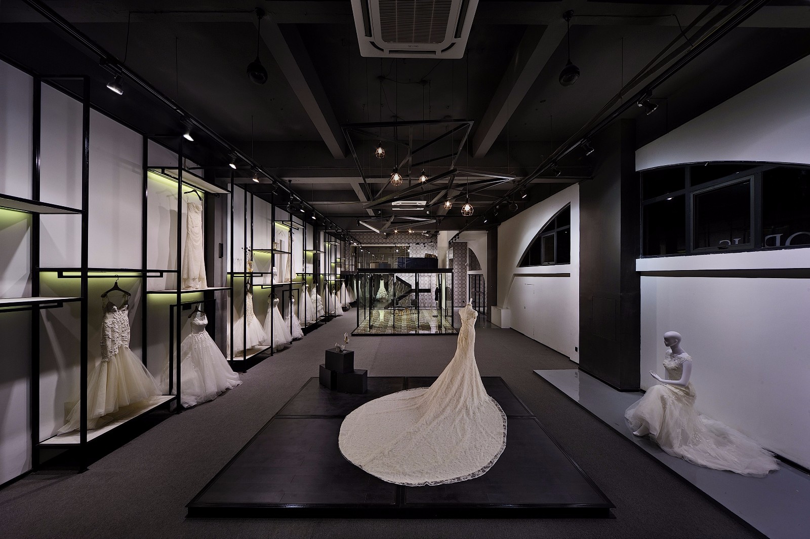现代轻奢风婚纱店设计 - 效果图交流区-建E室内设计网