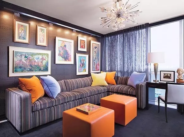 钢灰色 南瓜色绝妙的动静搭配高级灰与橙色,一个冷峻如冰川,一个热情