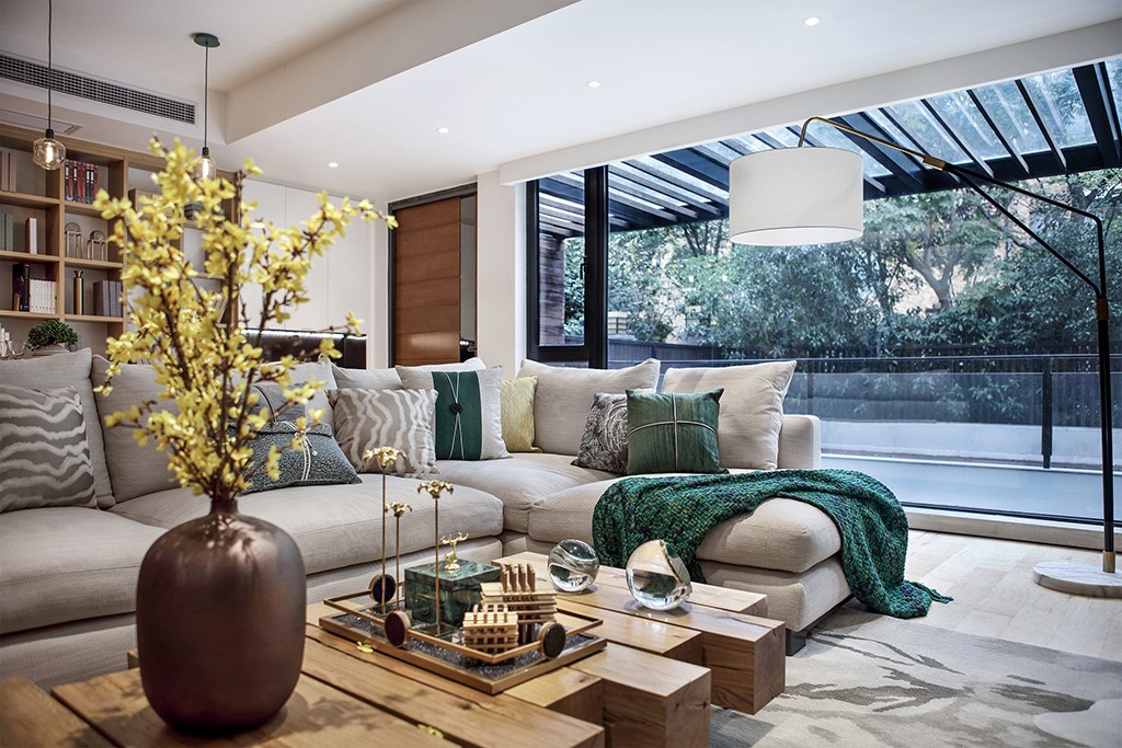 上海200㎡现代风格别墅样板间 | 默瑟室内设计设计案例