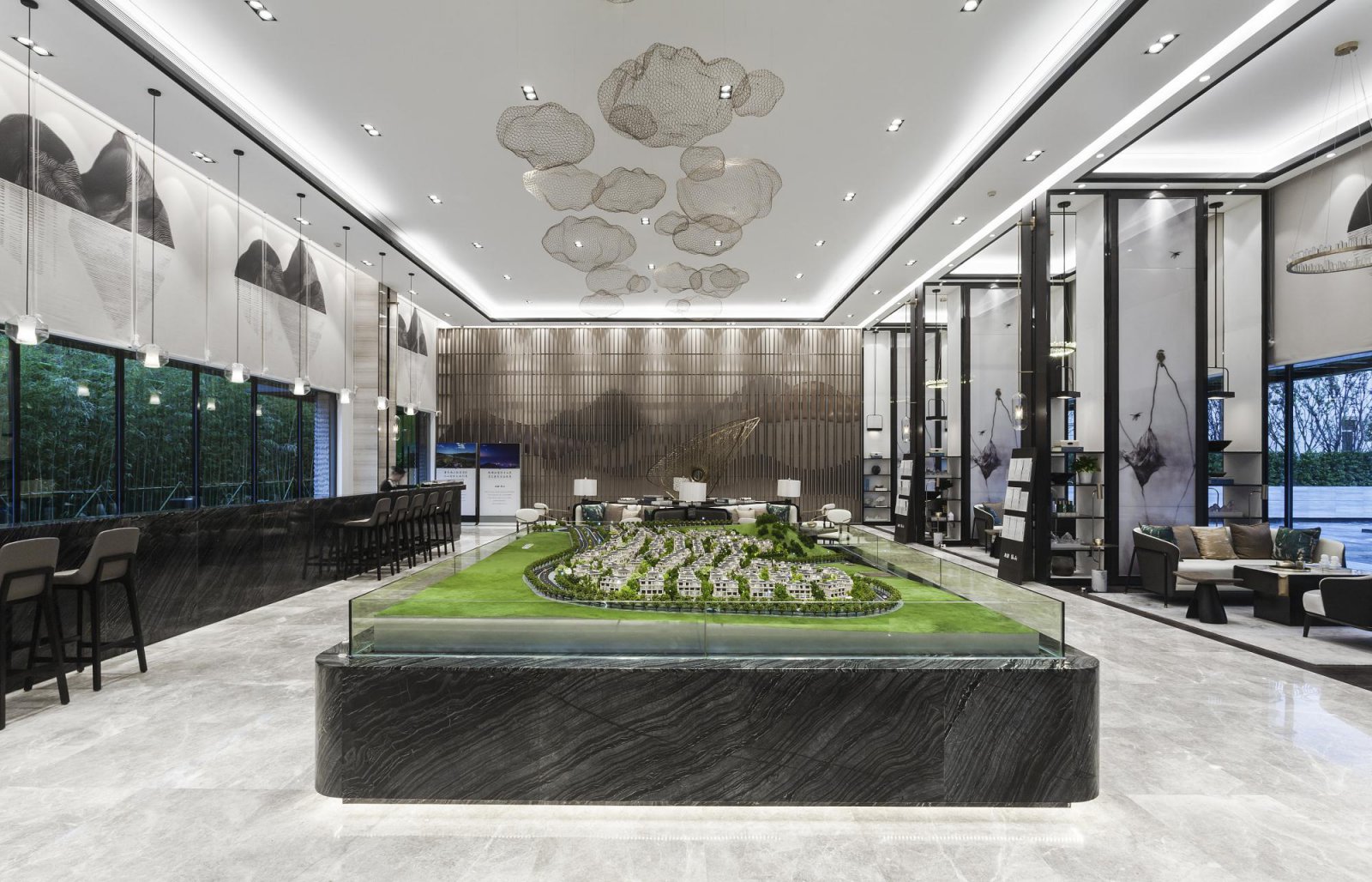 龙湖椿山售楼处 | 元禾大千设计-建e网设计案例