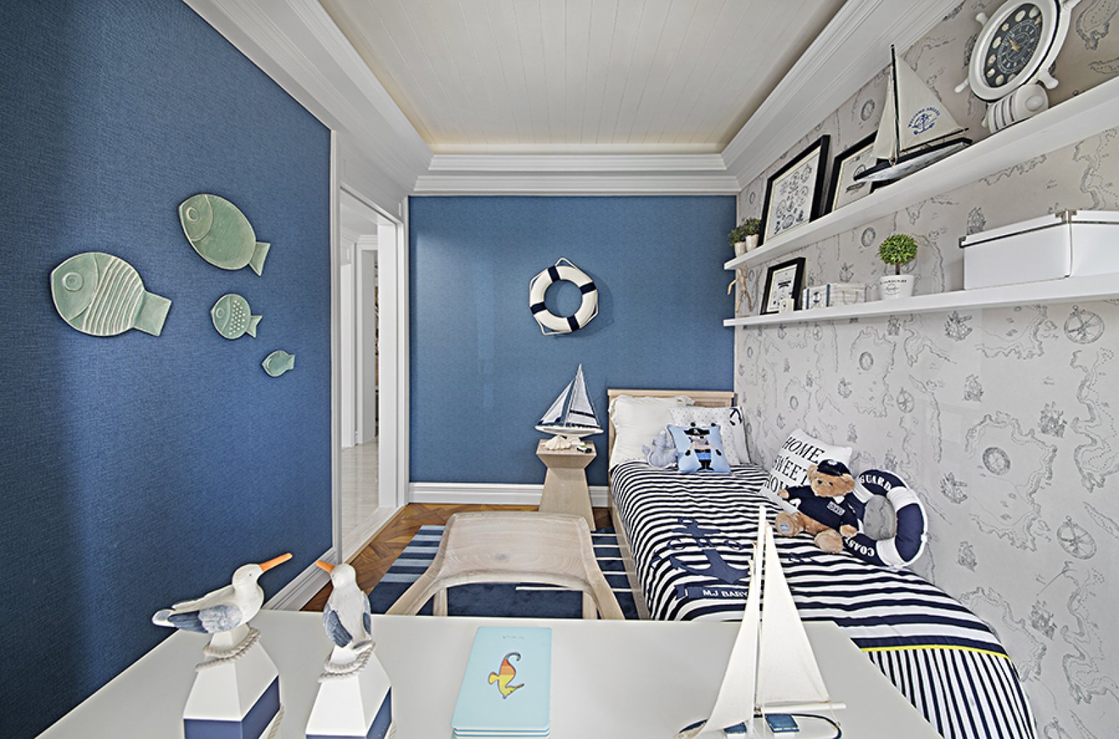 儿童房卧室空间效果图|空间|室内设计|欧模网杏子 - 原创作品 - 站酷 (ZCOOL)