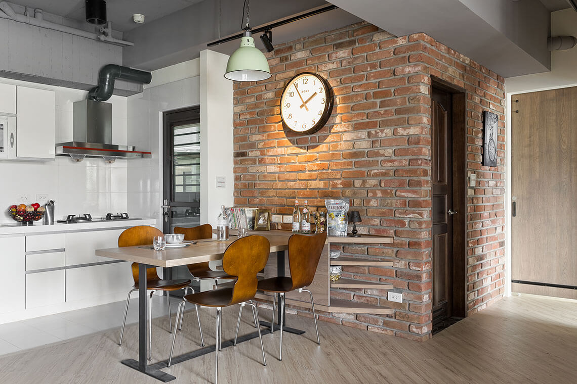 实用收纳的美式工业风住宅 | 春雨设计