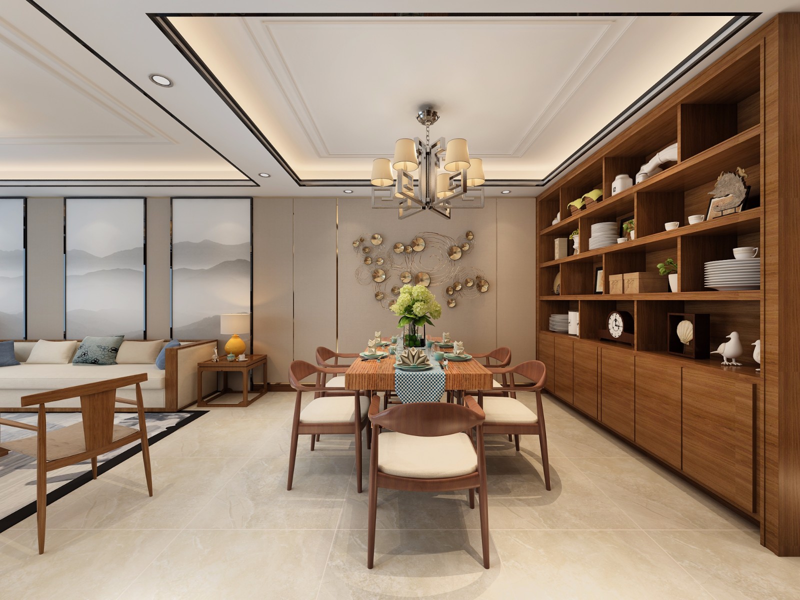 六大风格客厅装修效果欣赏 简约、中式、轻奢、各有千秋 - 本地资讯 - 装一网