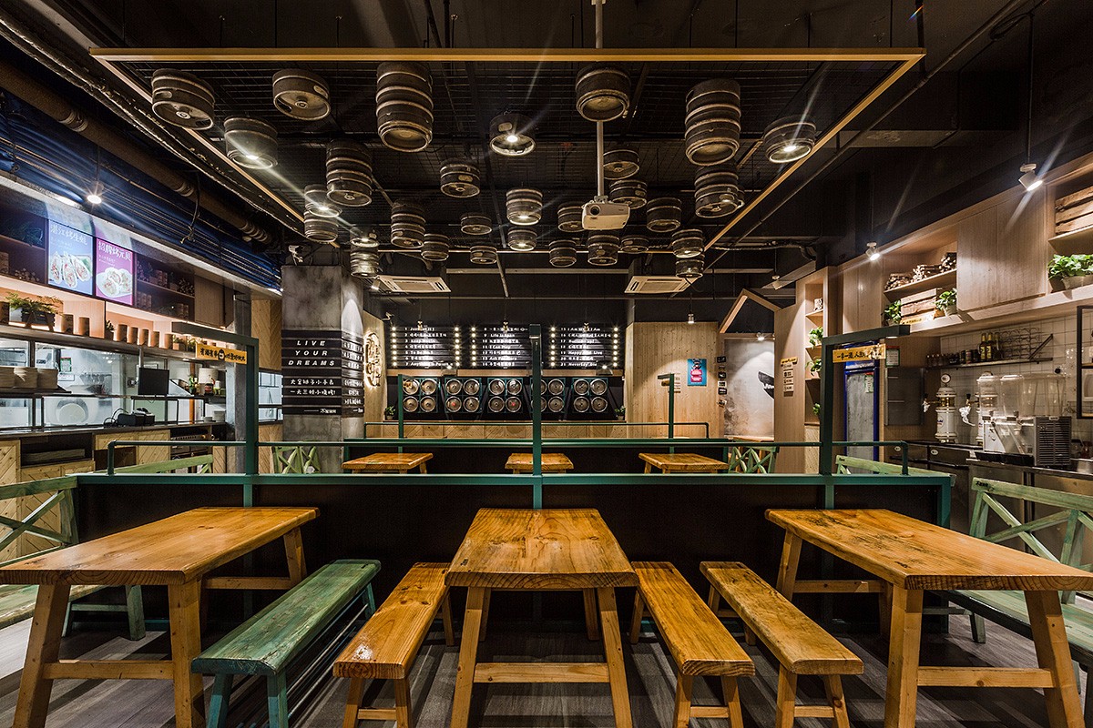 餐饮设计·木屋烧烤深圳泥岗店