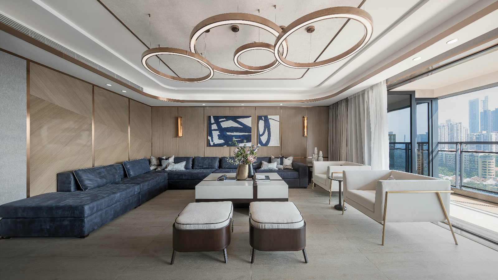 uld悠生活/深圳华侨城纯水岸典雅样板间 | uld家居设计