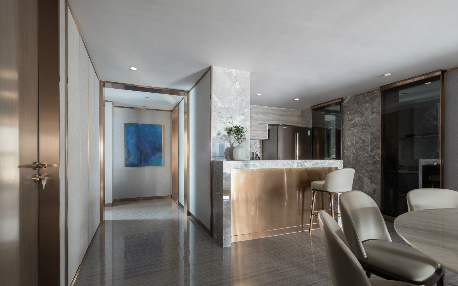 uld悠生活/深圳华侨城纯水岸典雅样板间 | uld家居设计