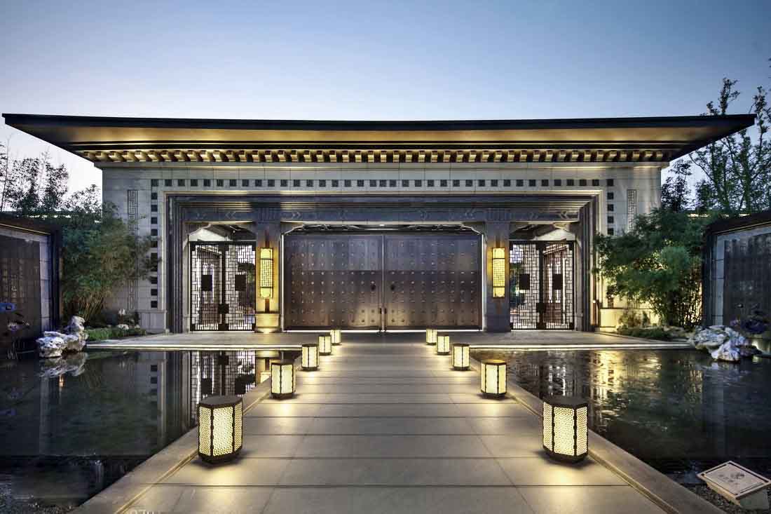 苏州新中式别墅 | 柏年印象设计-建e网设计案例