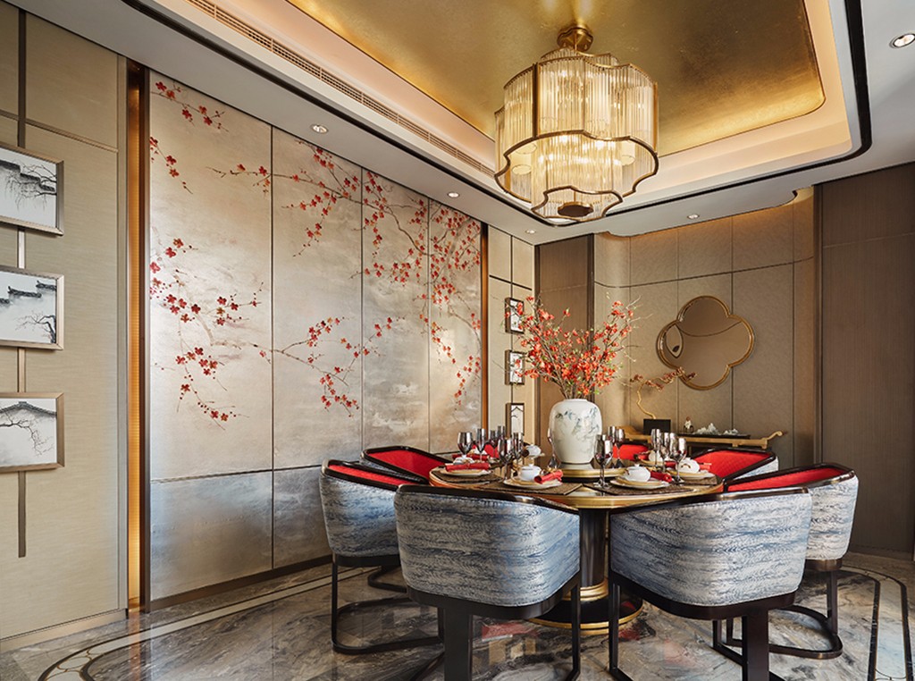 泰禾合肥院子180合院样板房默瑟室内设计