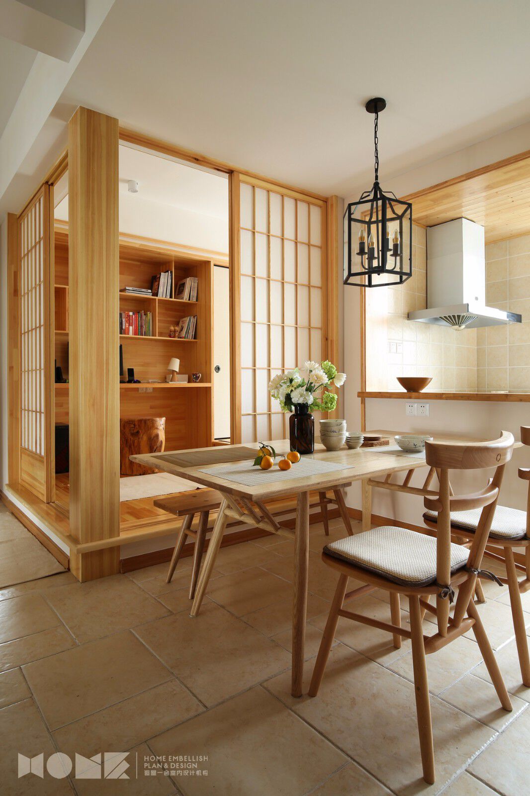 120㎡日式简约风格住宅 | 逅屋一舍-建e网设计案例移动端