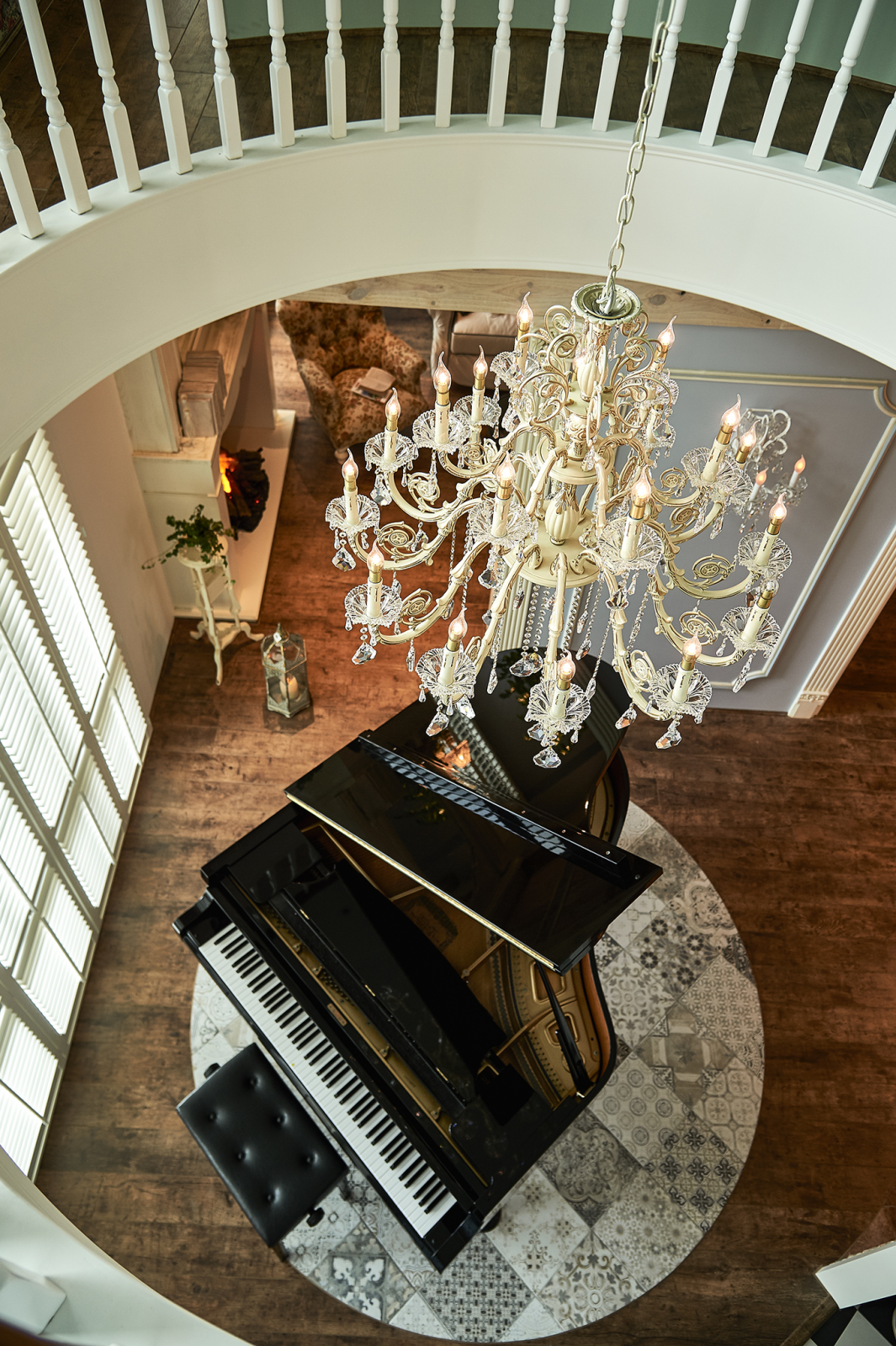 郭璇如主题琴房打造视觉亮点法式浪漫音乐庄园