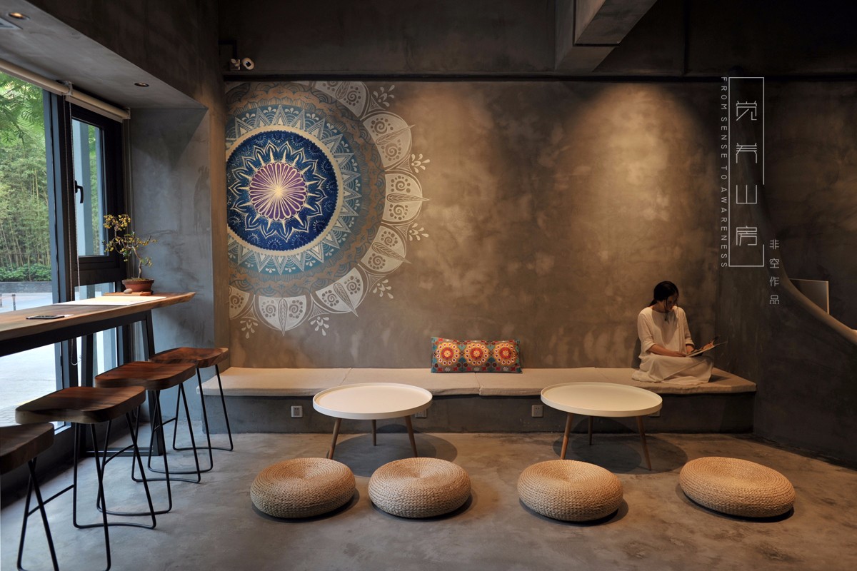 瑜伽道场——觉养山房 | 非空设计工作室-建e室内设计网-设计案例