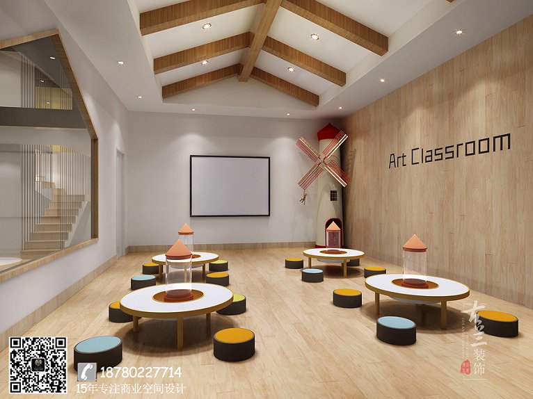 泸州红黄蓝亲子园早教中心装修_南宁早教中心