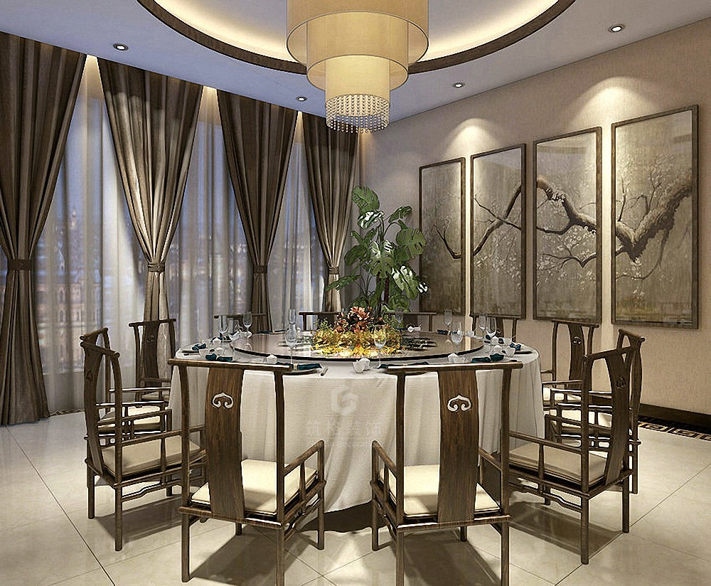 1+1酒楼丨贵阳中餐厅装修设计公司