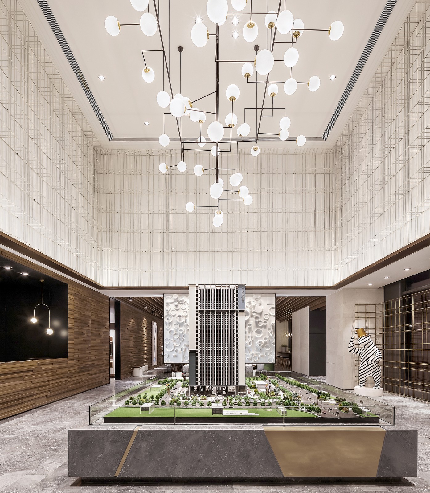 佛山万科·尚都荟销售中心 | 零次方空间设计