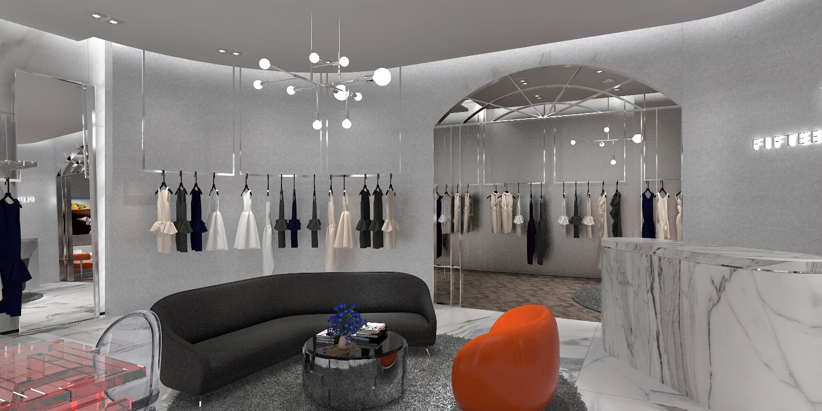 服饰专营店si设计-建e室内设计网-设计案例