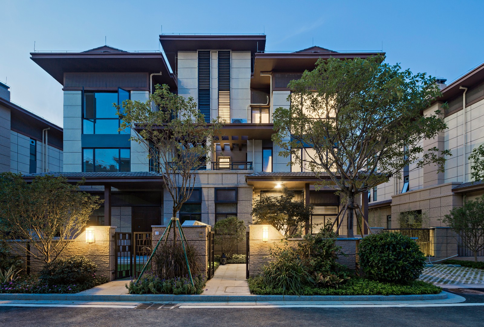 "格调"中山·远洋神湾双拼别墅 | 迦曼嘉设计设计案例