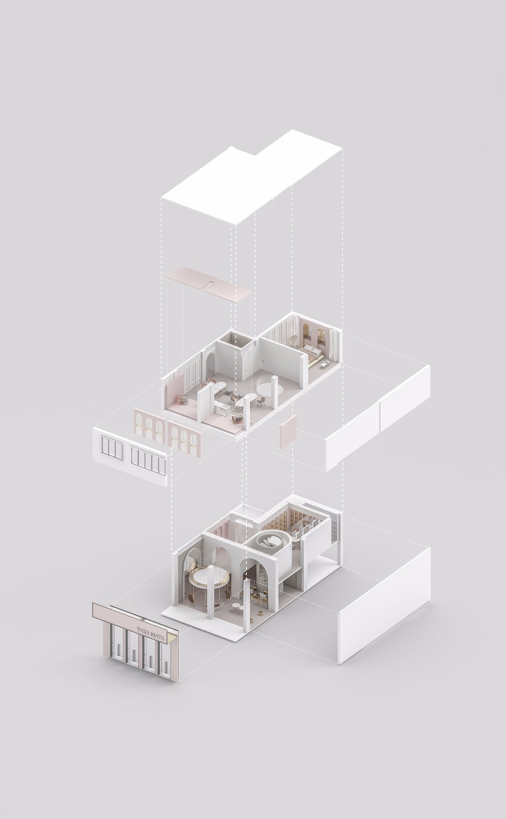 拱形下的无限空间,金华 tara mata 设计师买手店 加减智库设计工作