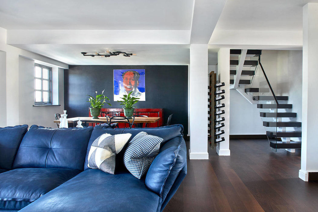 伦敦双层公寓套房 | Claudia Dorsch Interior Design设计案例