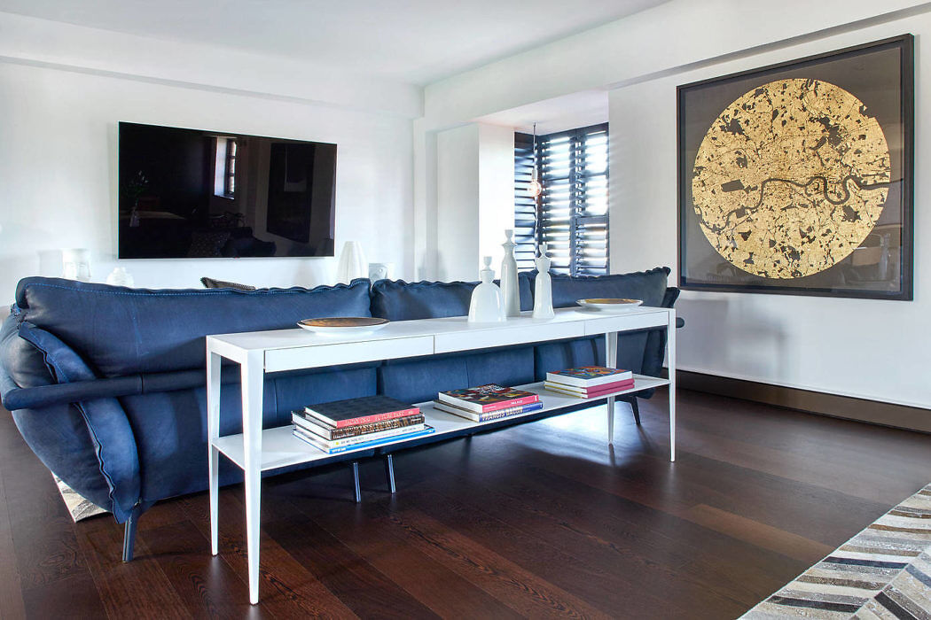 伦敦双层公寓套房 | Claudia Dorsch Interior Design设计案例