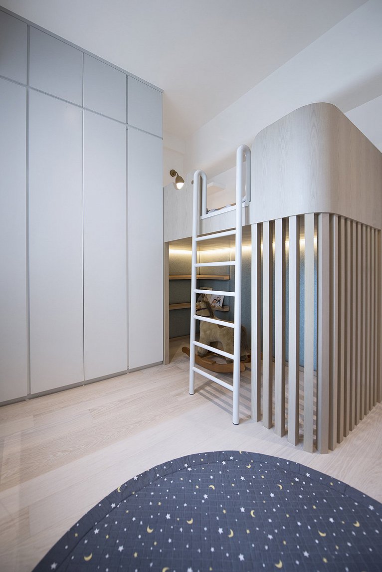 110㎡香港跑马地家庭住宅 | Bean Buro