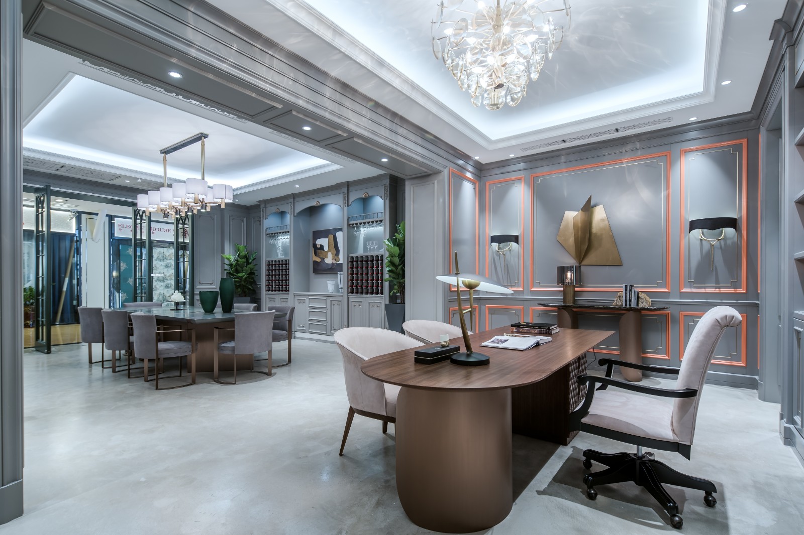 《温度》450㎡家居展厅 | chd启呈装饰