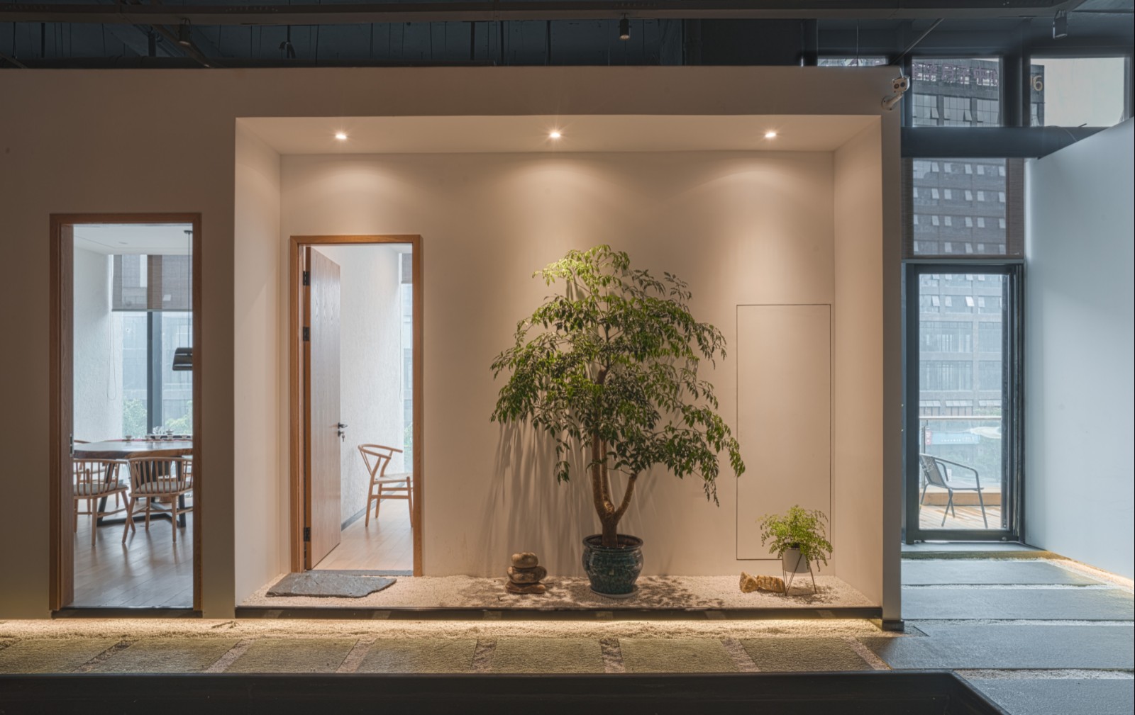 自然素净的禅意空间水之境茶馆淀川设计事务所