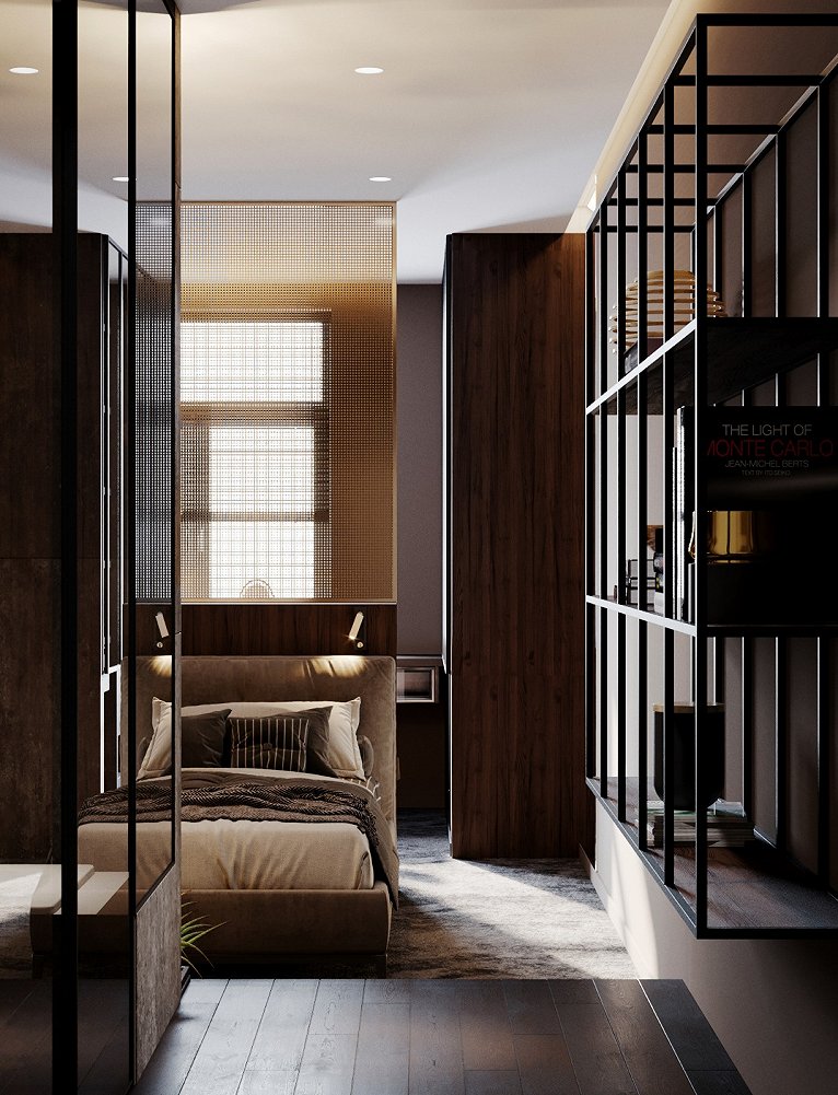 大地色系+优雅紫 国外轻奢气质公寓 | Soffit Interiors