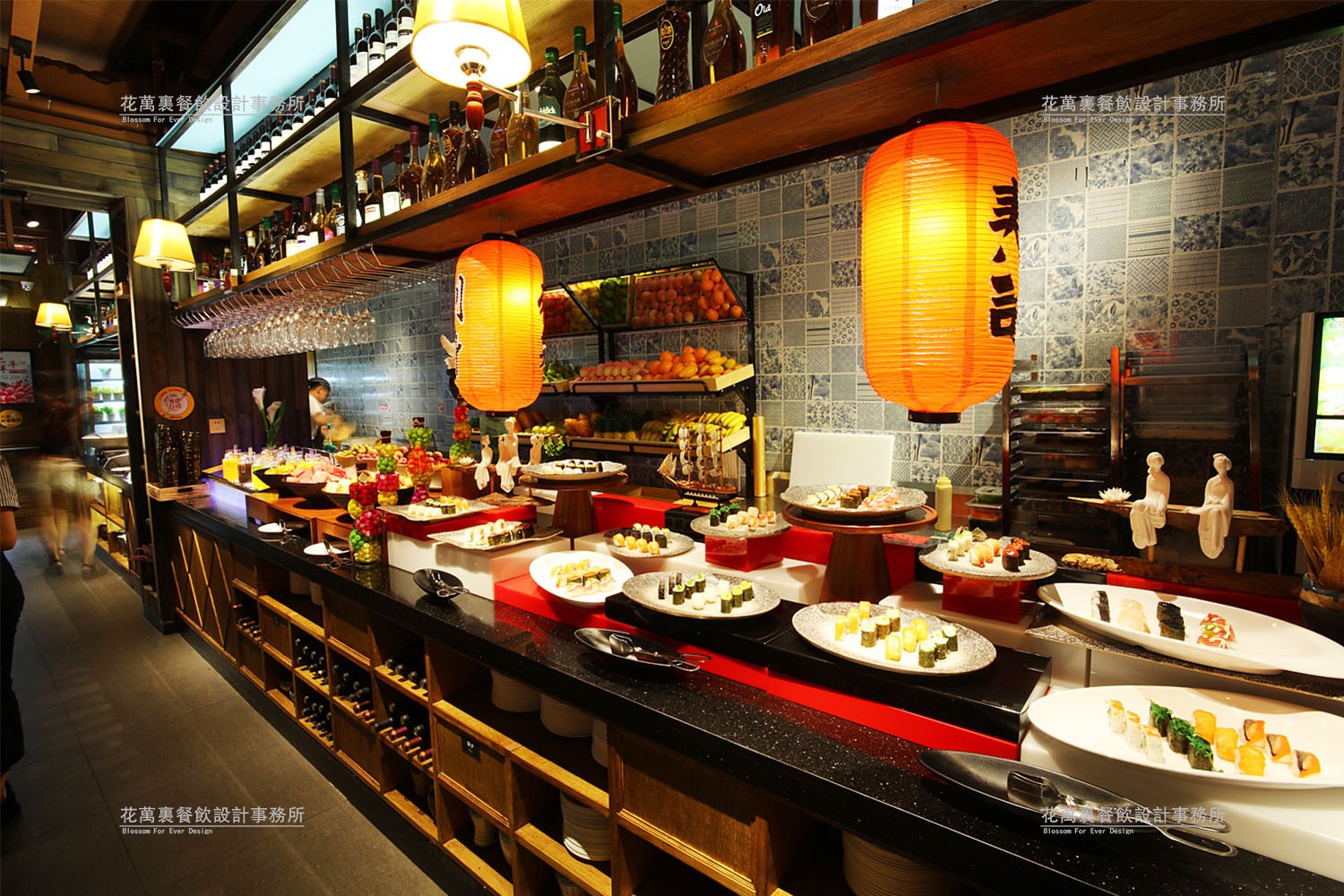 鲜到不得了的海鲜餐厅设计“近海蒸鲜”从海里飞来深圳_餐饮设计案例_牛模网