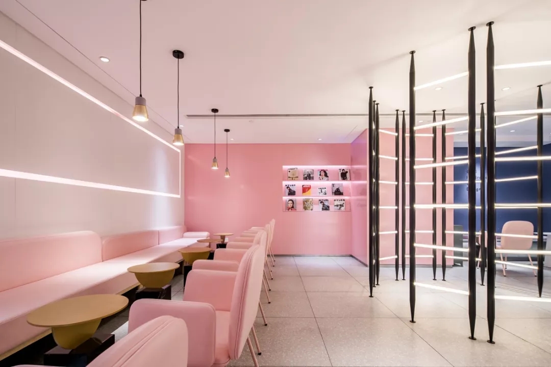 梅兰工作室丨喜茶南京德基pink店