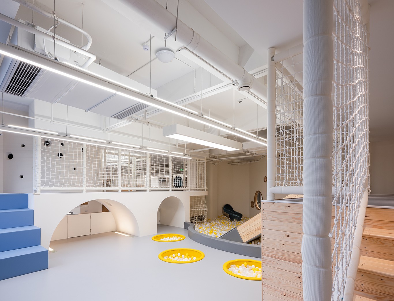 多功能亲子空间,跟着POPO去旅行 | itD studio-设计案例-建E室内设计网