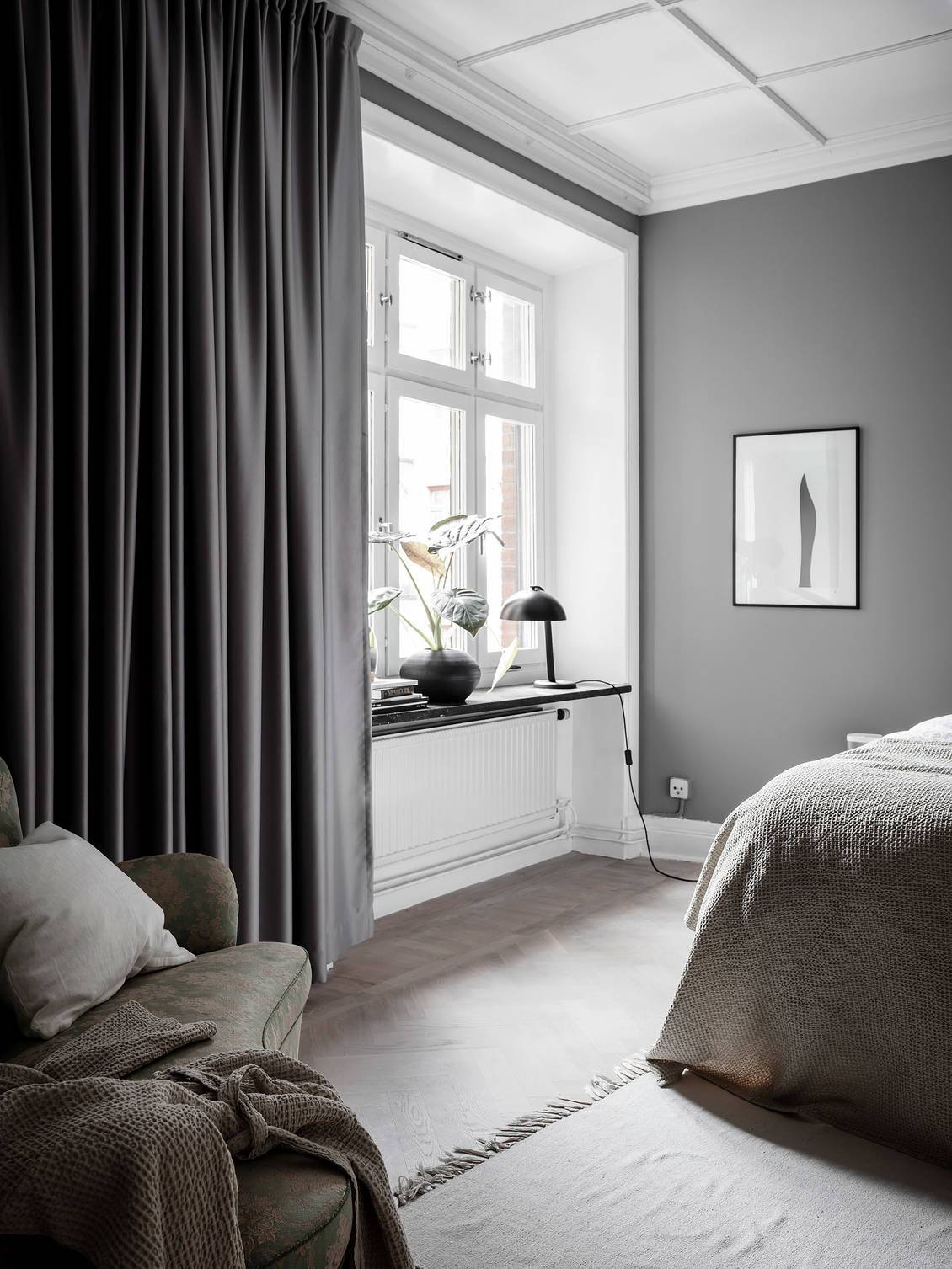 温暖舒适的瑞典公寓 | Grey Deco