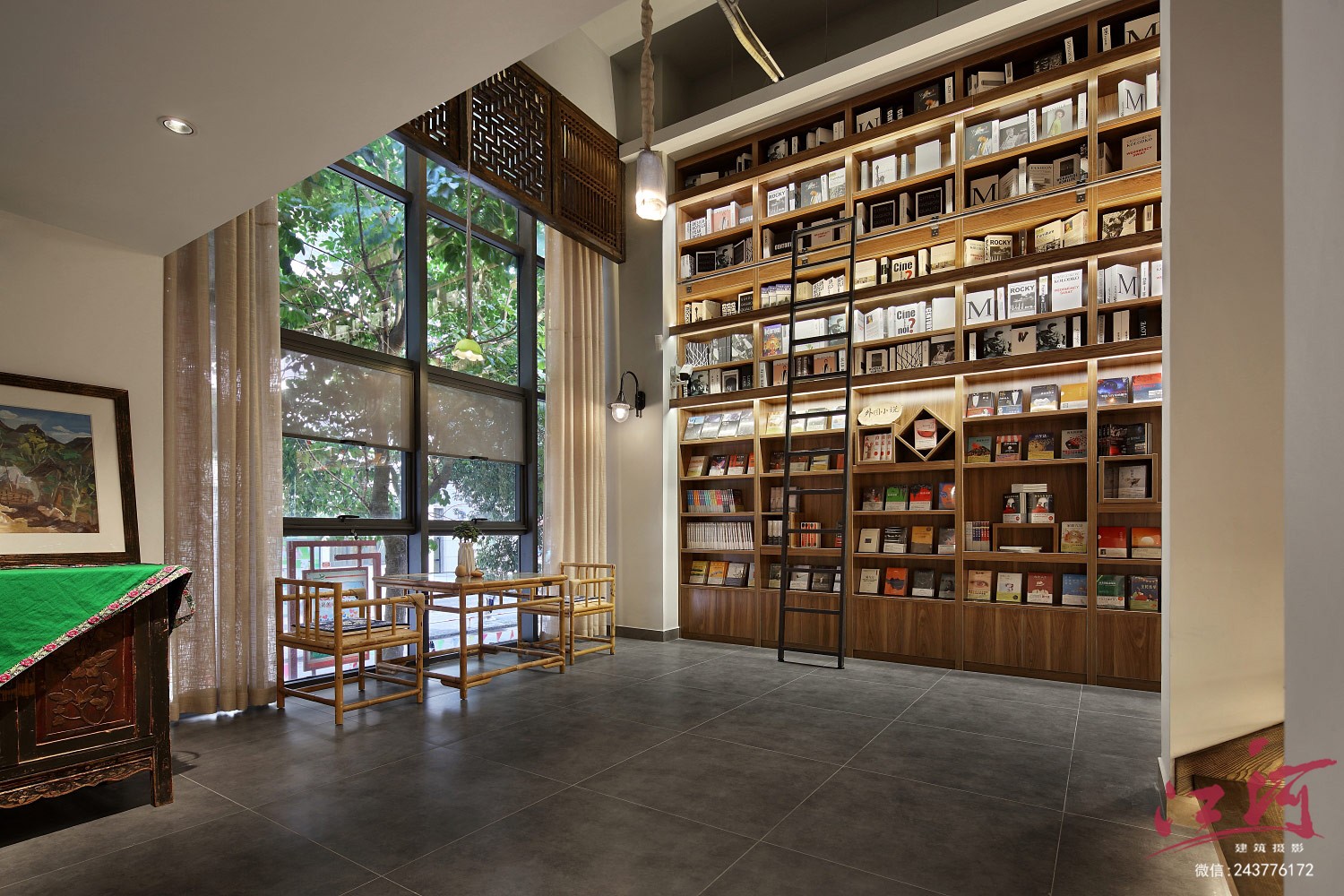 新中式书房|空间|家装设计|1992效果图李倩倩 - 原创作品 - 站酷 (ZCOOL)