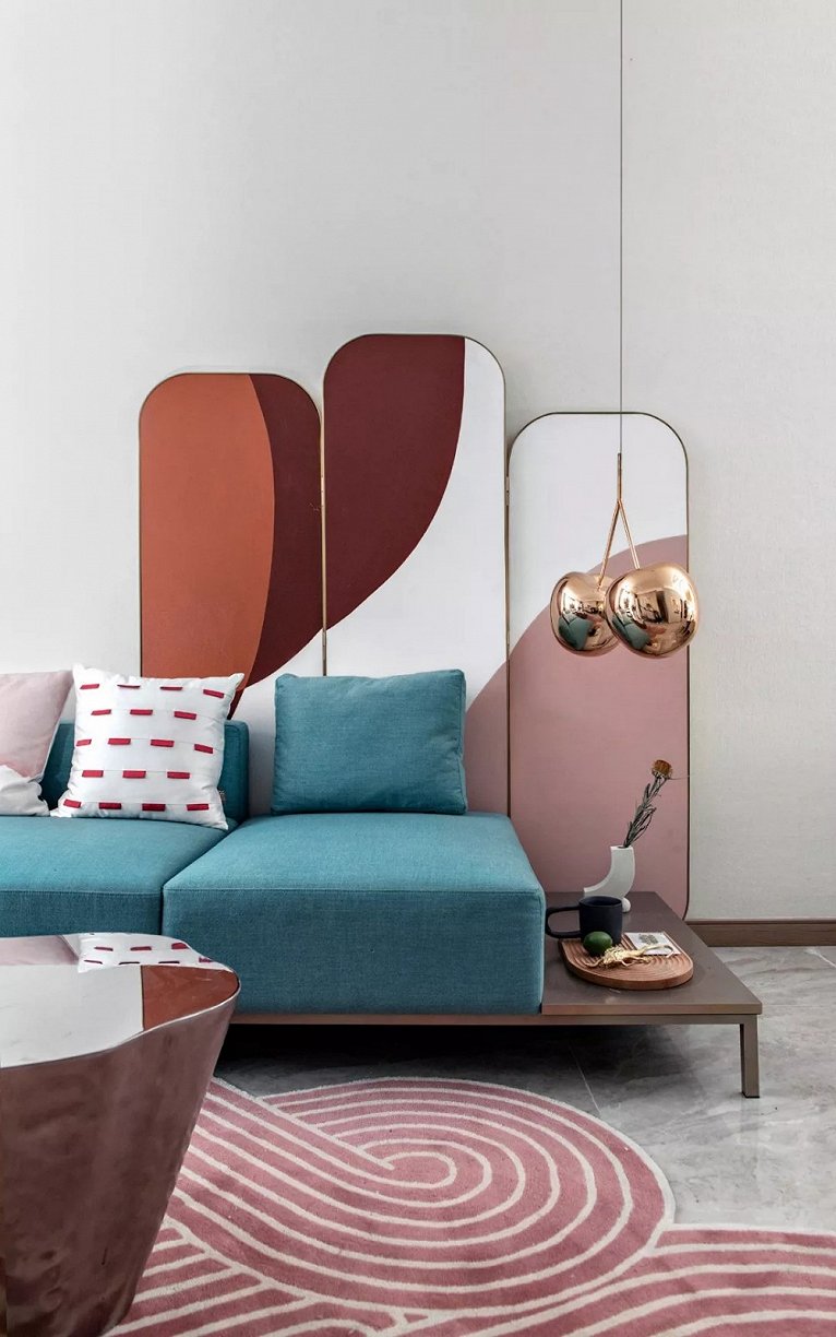 阳光城·清远愉景公馆,85㎡俏皮复古样板间 |