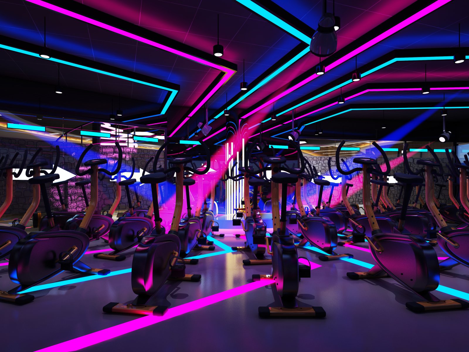 Clarify Gym主题健身房设计|空间|家装设计|苏川君 - 原创作品 - 站酷 (ZCOOL)