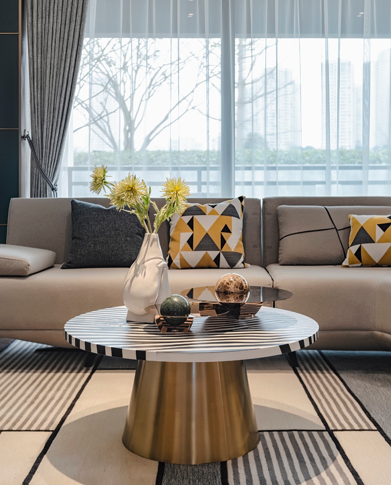 《春日灵感》130㎡重庆观山御璟平层样板间 | 元禾大千设计