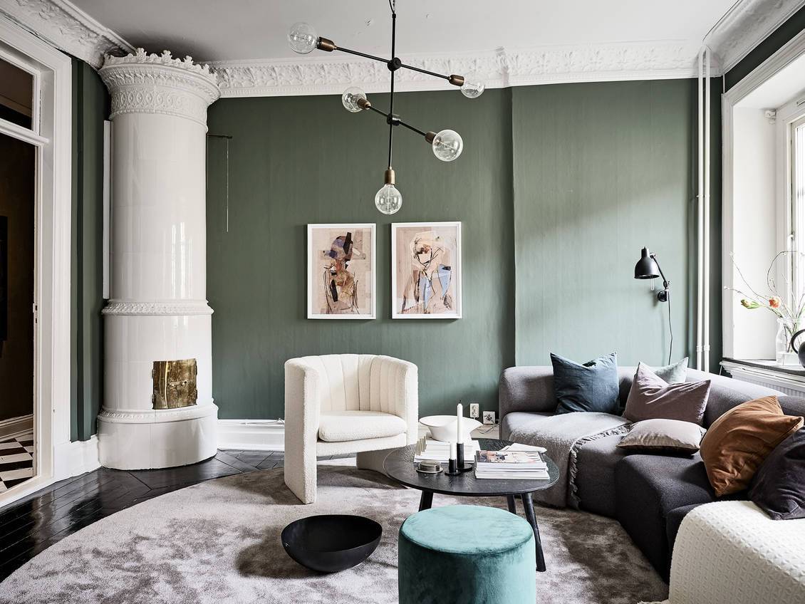现代与复古相融的时尚公寓 | Grey Deco