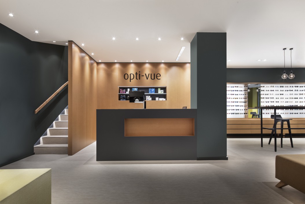 370㎡卢森堡Opti-Vue配镜中心 | Heikaus Arch