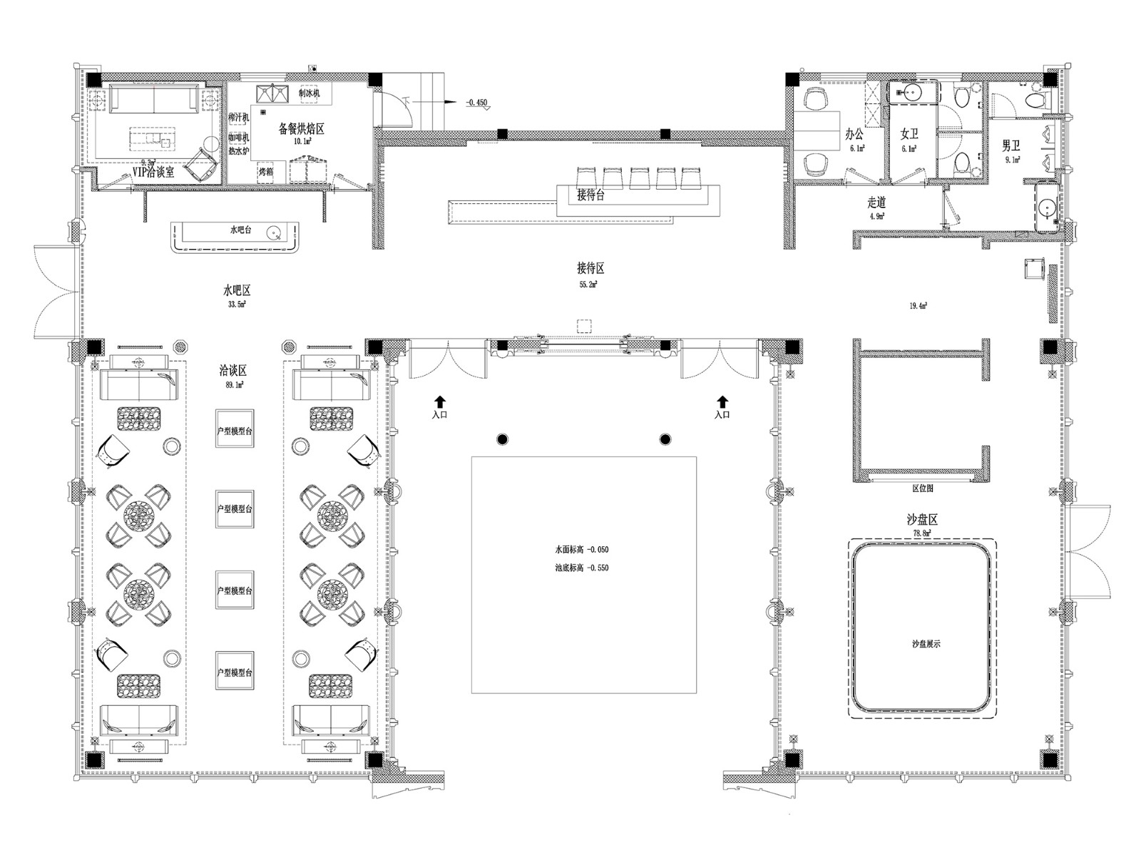 428㎡建发·玺樾美学生活接待中心:隐喻东方,自在尔雅 | 创时空设计-设计案例-建E室内设计网