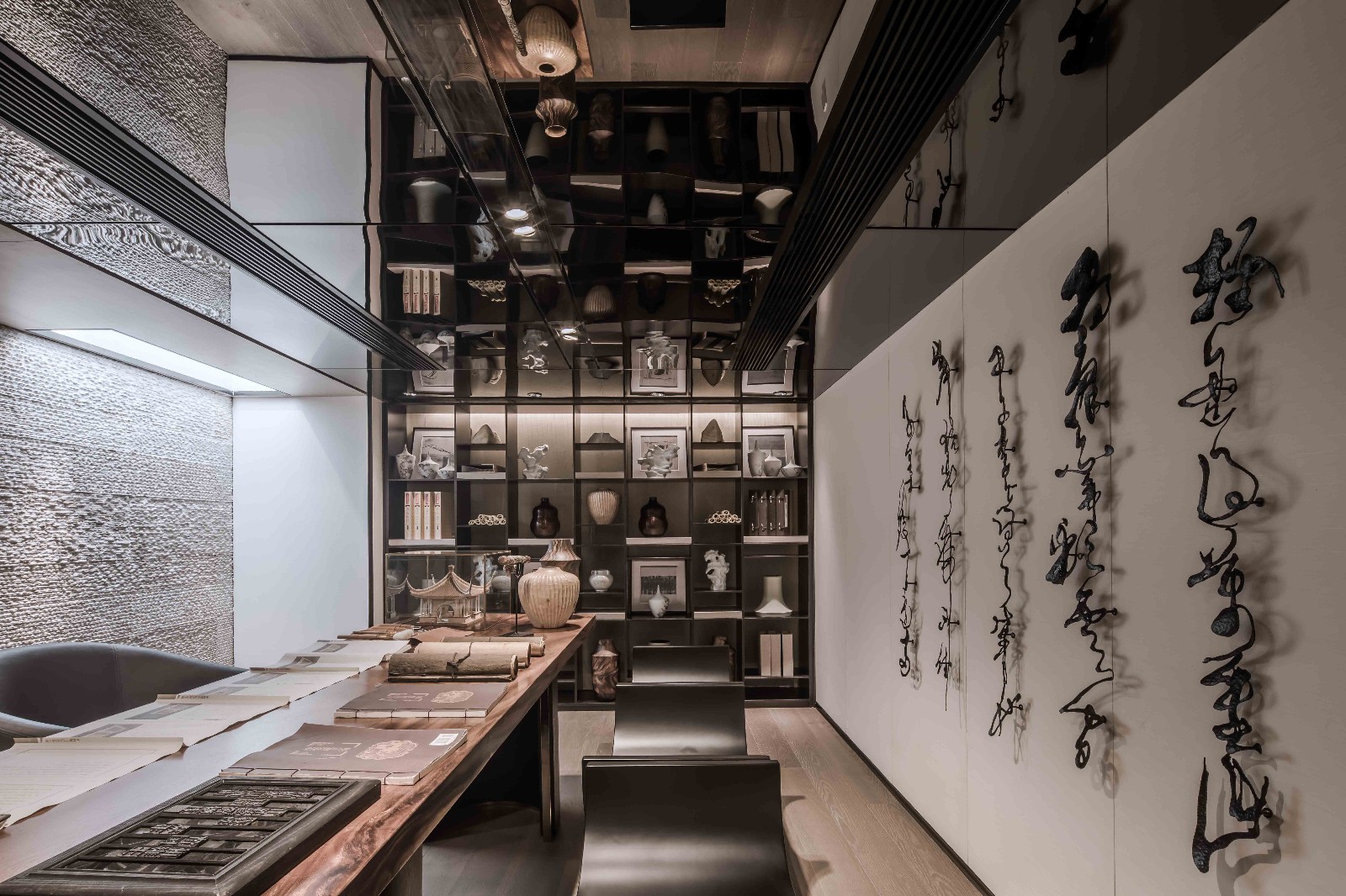 现代简约+中式东方,优雅清新自然质感! | 纳沃设计-建e网设计案例